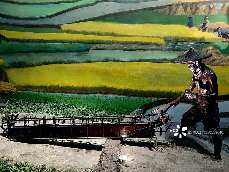 农耕——拍摄于广州广东省博物院图片素材