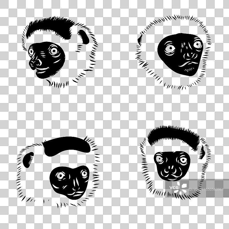 维尔罗的西法卡 - 黑色手绘素描图片素材