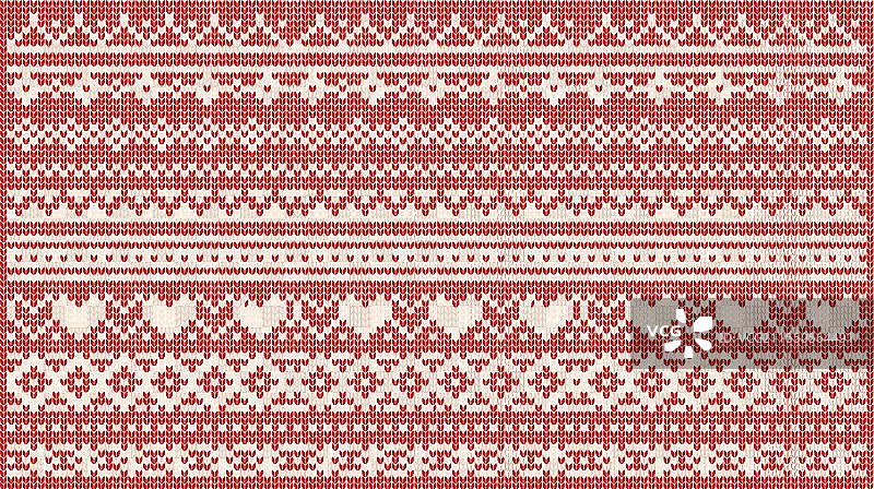 丑陋毛衣的针织图案套装图片素材