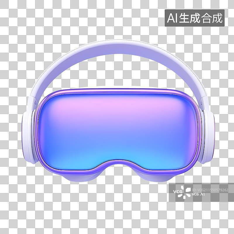 【AI数字艺术】虚拟现实眼镜设备图片素材