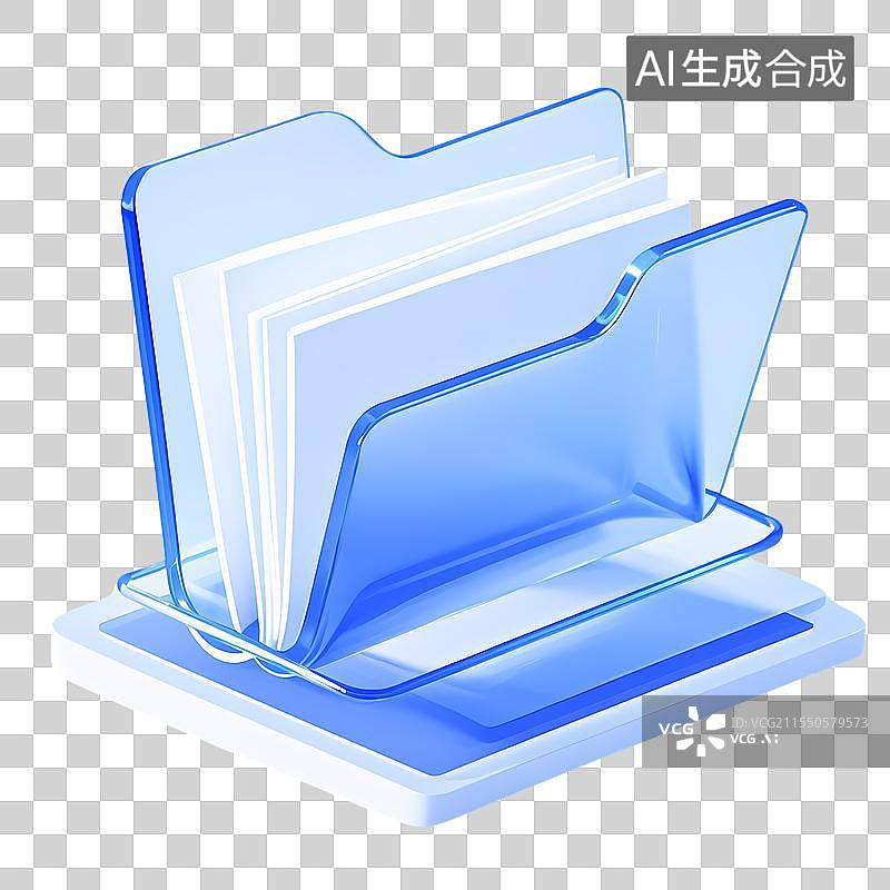 【AI数字艺术】文件管理与存储图标图片素材