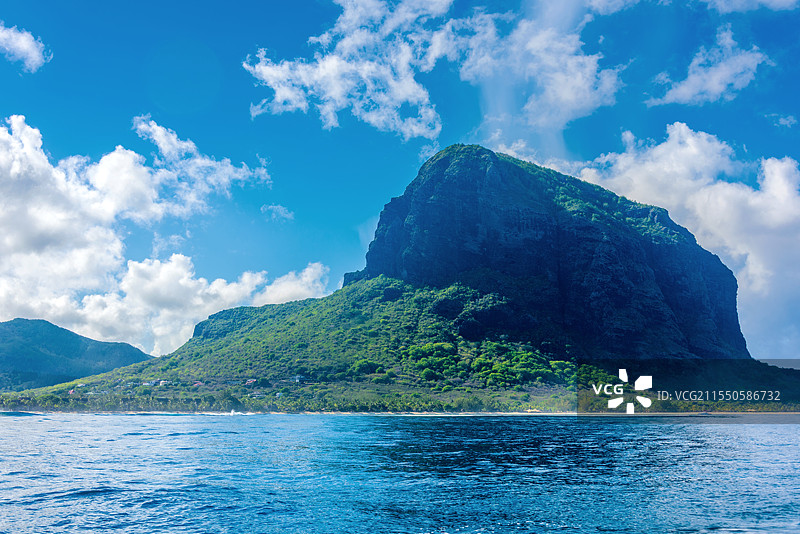 非洲毛里求斯海豚湾海景风光图片素材