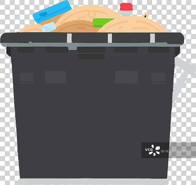 垃圾箱便利清理垃圾桶图片素材