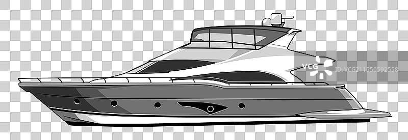 私人游艇图片素材