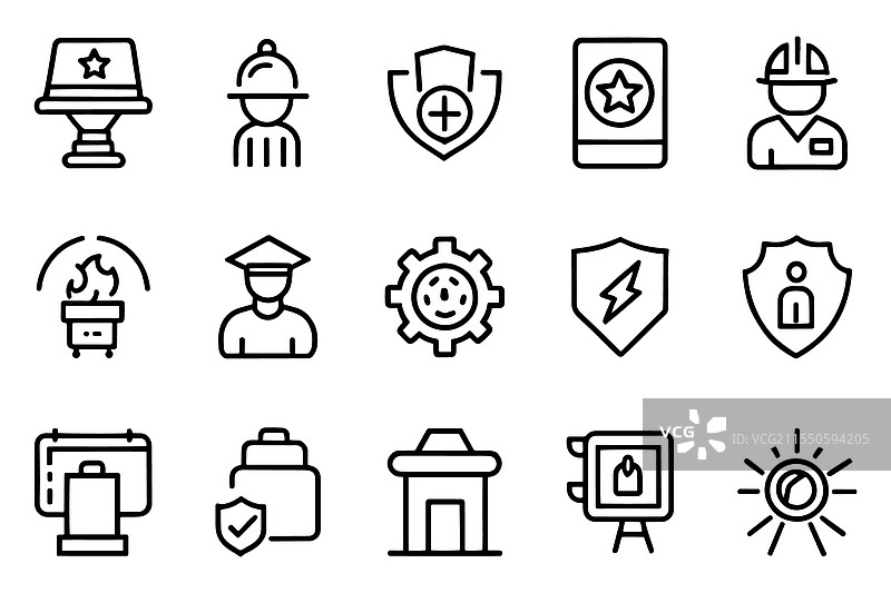 警察 消防员 安全人员 急救 安全图片素材