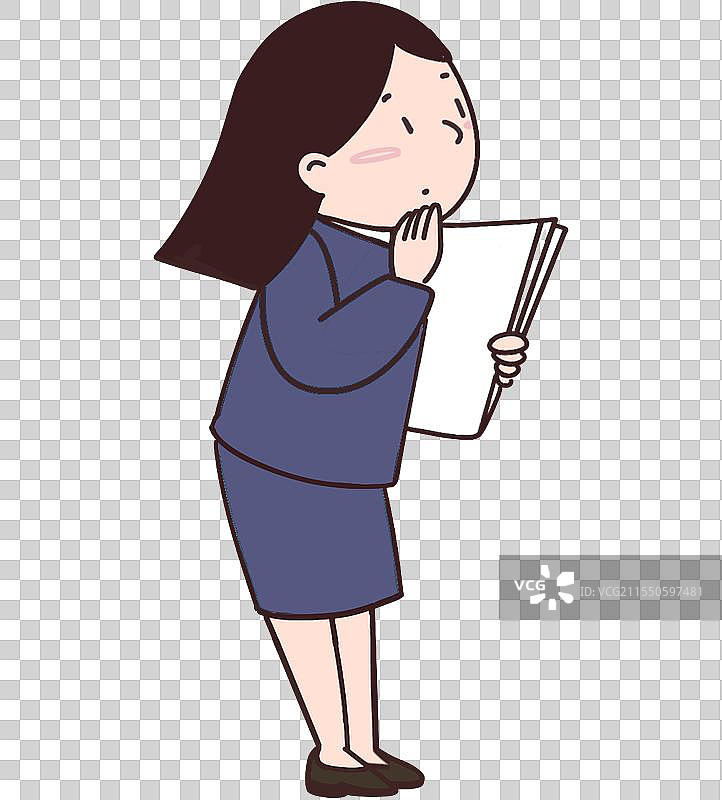 白领人物元素图片素材