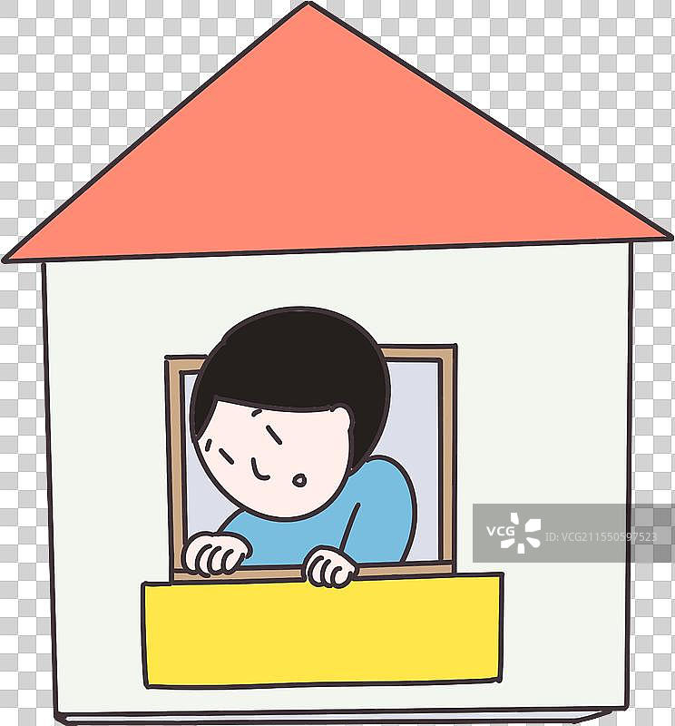 人与房元素图片素材