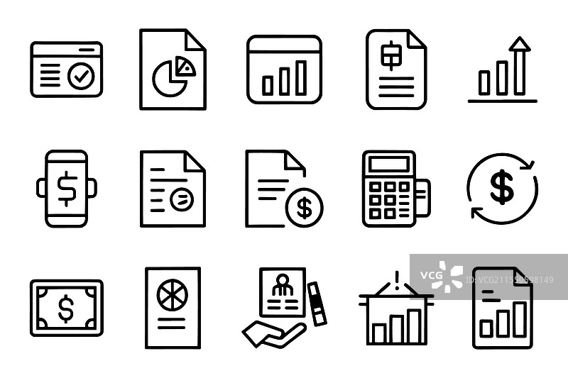 财务审计的税务会计声明图片素材