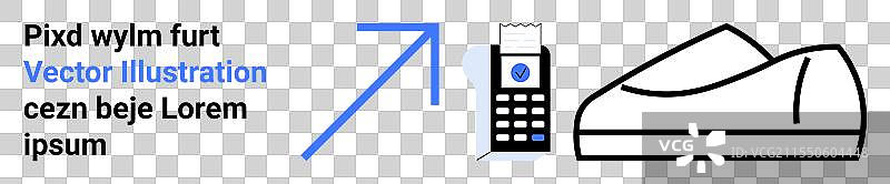 数字支付和电子商务主题展示图片素材