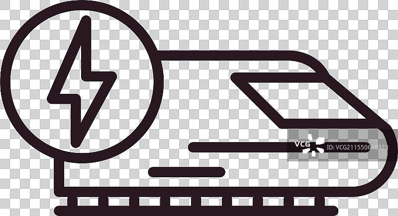 电动汽车列车图片素材