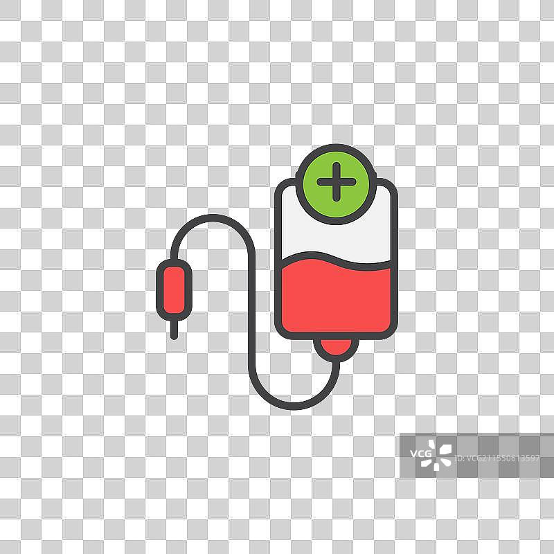 化疗图标的彩色版本图片素材