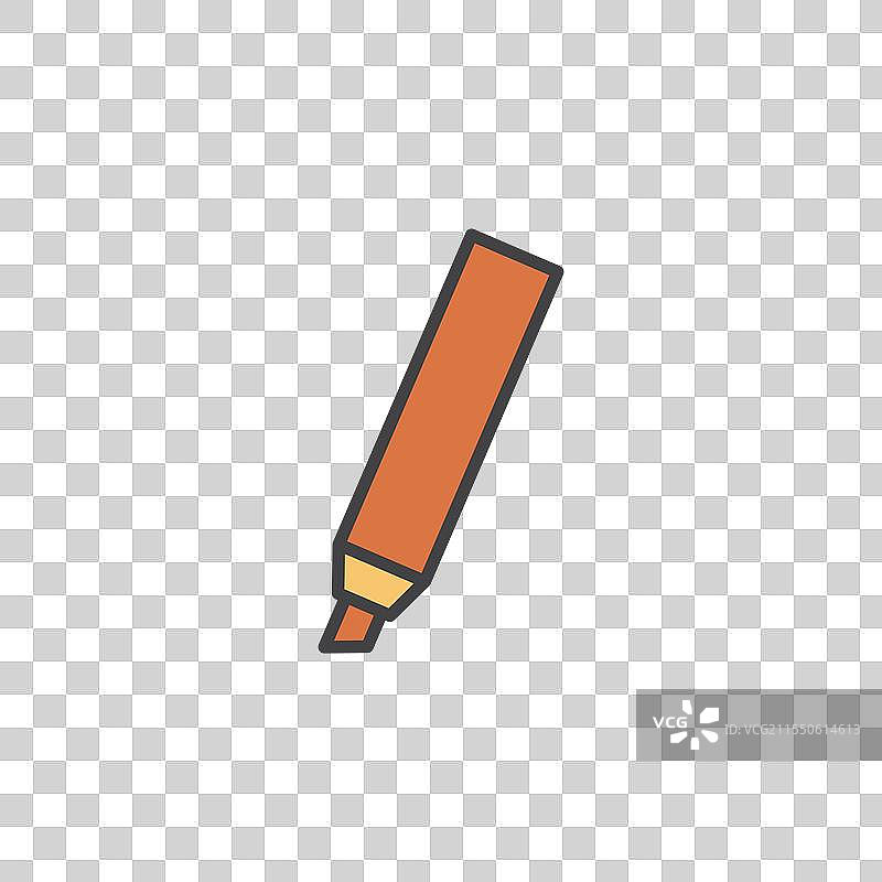 彩色版本的标记图标图片素材