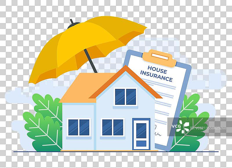 家庭保险公寓模板财产安全图片素材