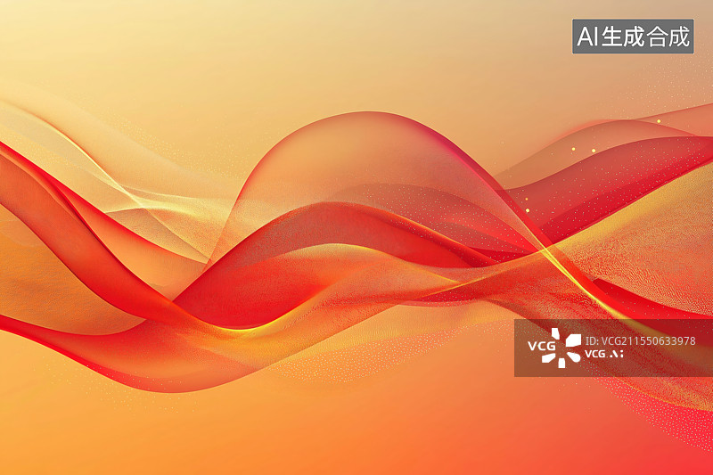 【AI数字艺术】飘带背景图片素材