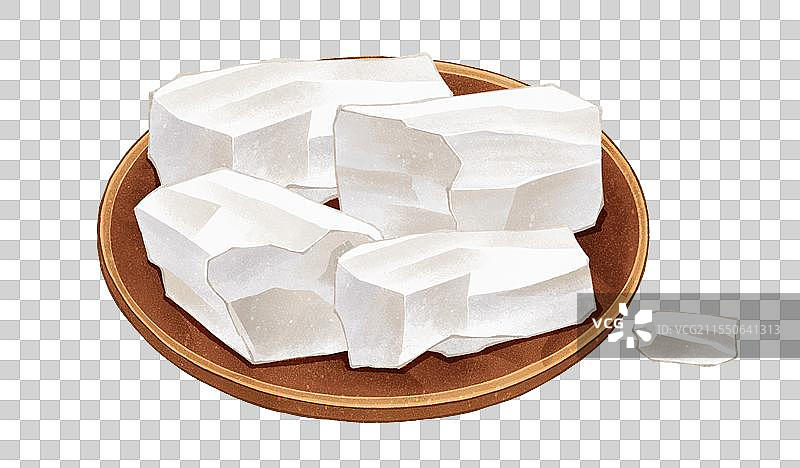 中国传统文化中医养生中草药药材医疗用品之石膏图片素材