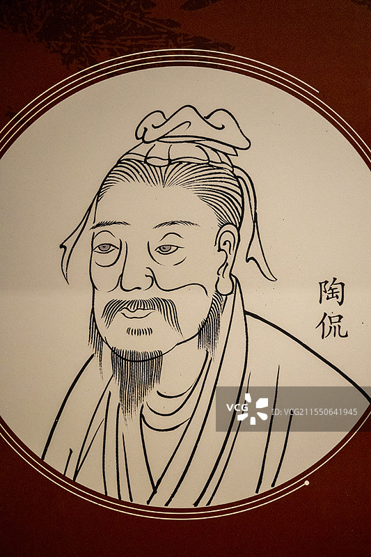 江西省博物馆“古代历史文化展”：陶侃，东晋名将。作为联军主帅平定苏峻之乱，有“再造东晋”之功图片素材