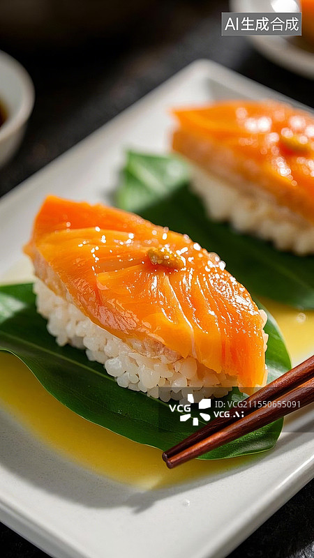 【AI数字艺术】日本安康鱼肝美食图片素材