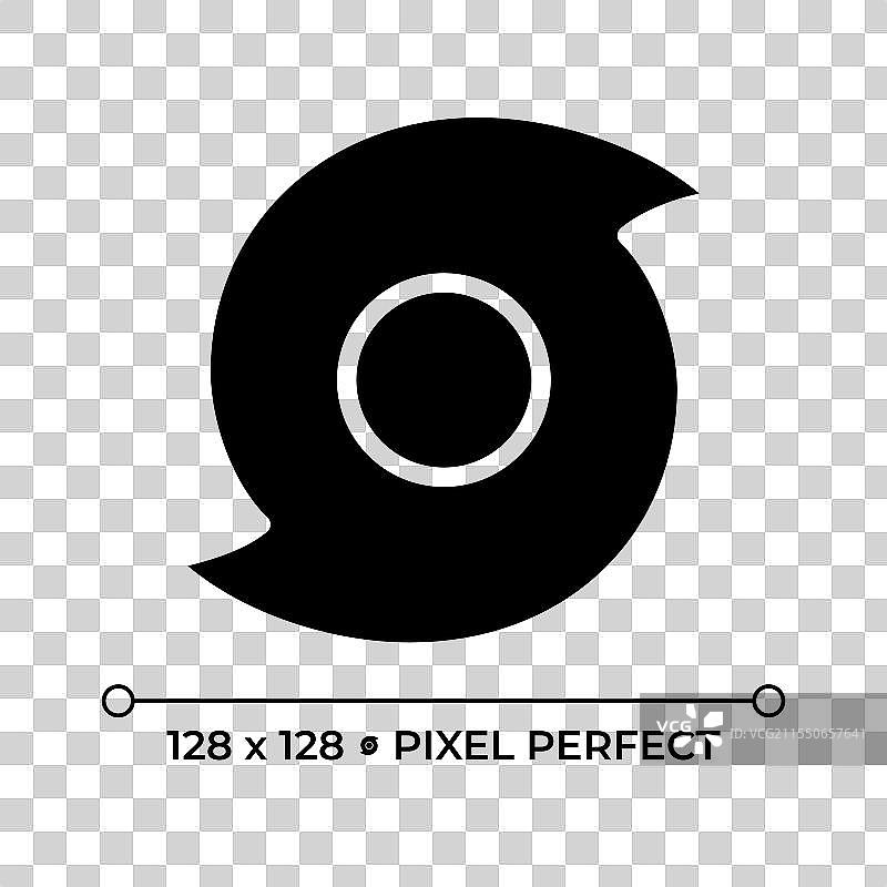 飓风黑色图标图片素材