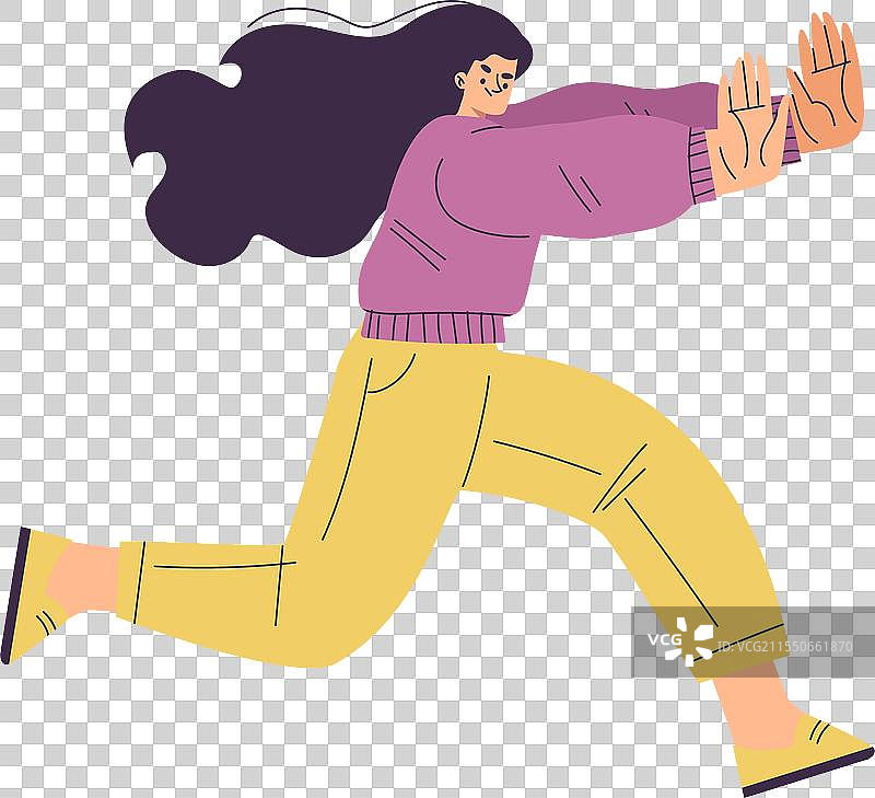 与女性的竞争与激烈对抗图片素材