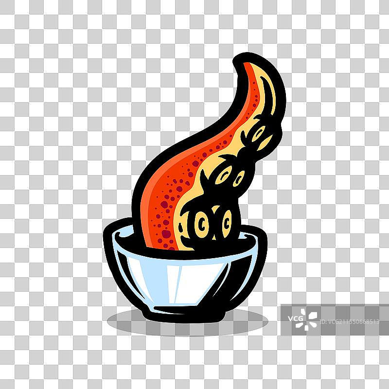 章鱼汤艺术作品图片素材