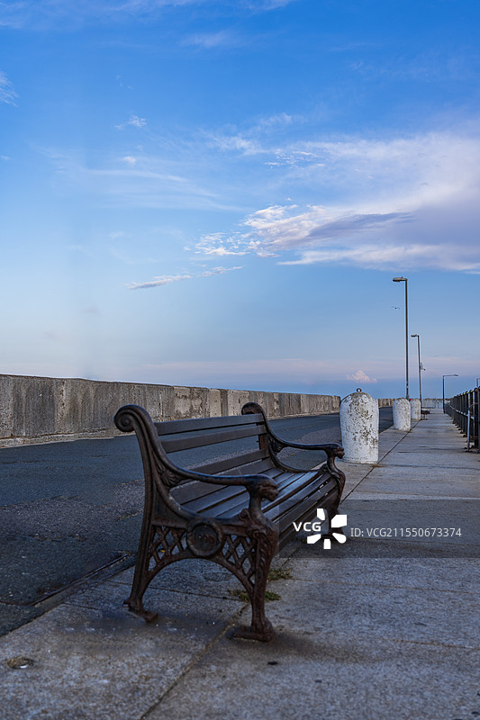 英国东南部小镇拉姆斯盖特港口风光图片素材