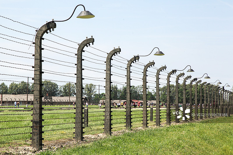 波兰奥斯维辛集中营遗址图片素材