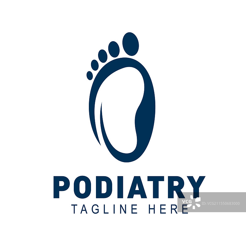 足病学标志模板 创意符号图片素材