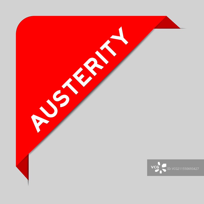 带有文字的红色角标横幅图片素材