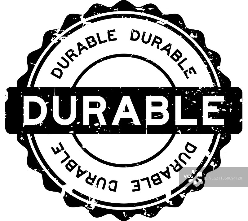 耐用的黑色磨砂圆形印章图片素材