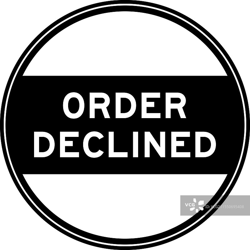 黑色圆形印章贴纸图片素材