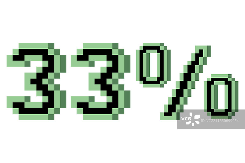 33% 的像素艺术 3D图片素材