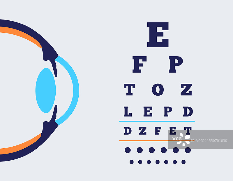 视力表海报图片素材