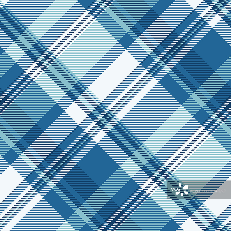 引人注目的抽象格子图案，冷色调的蓝色和图片素材