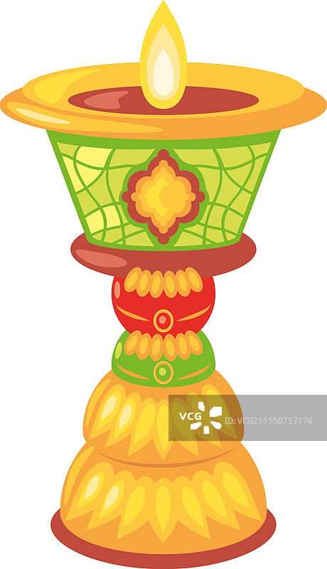 点燃洛萨尔蜡烛图片素材