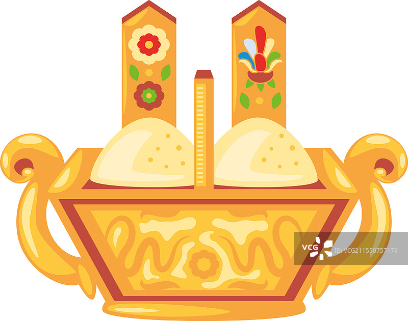 藏族新年切玛盒子图片素材