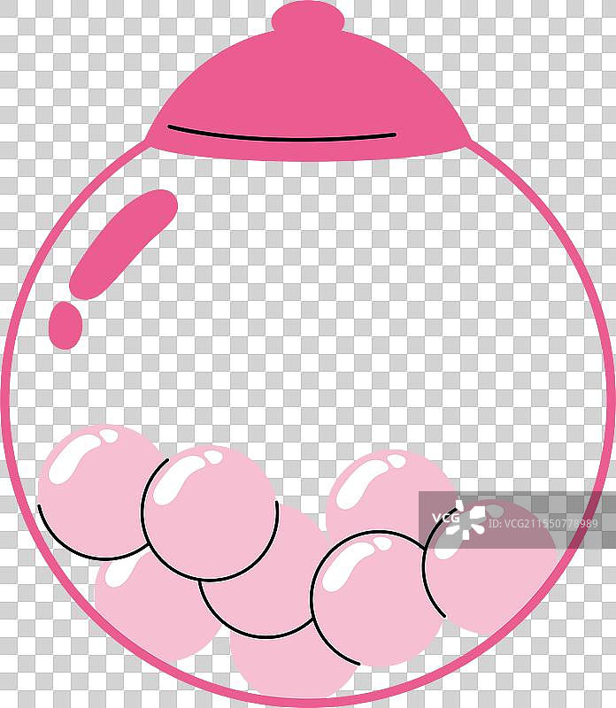 口香糖糖果分配器图片素材