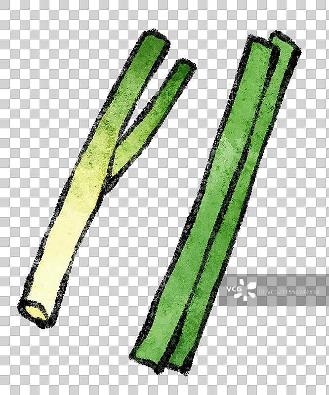 烧烤小葱大葱元素图片素材