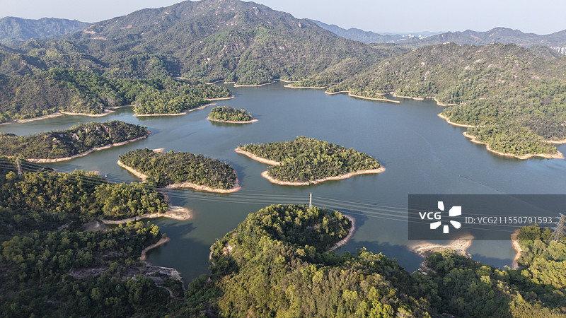 大镜山水库图片素材