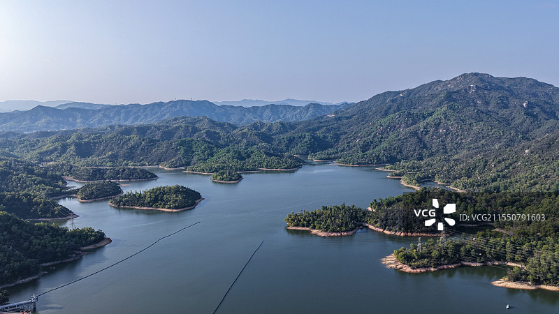 大镜山水库图片素材