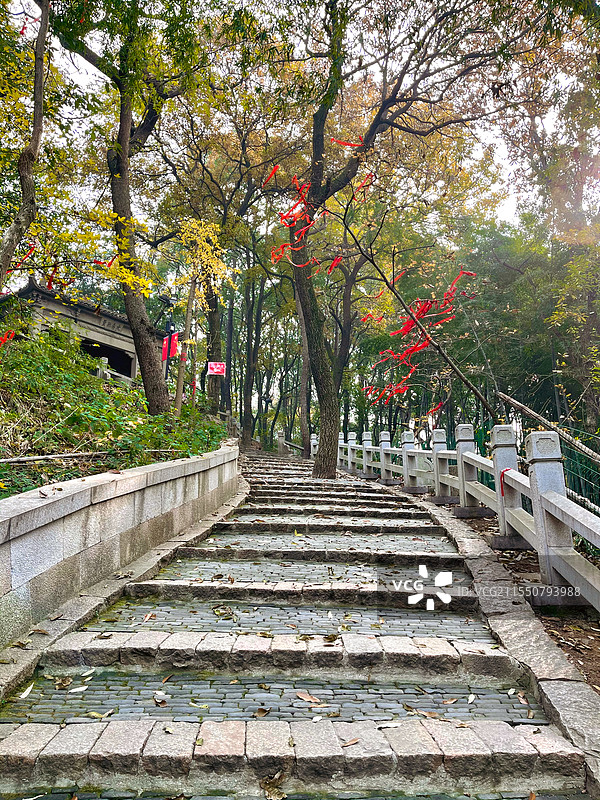 苏州灵岩山风景图片素材