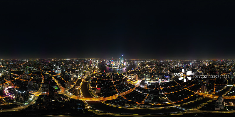 上海360°全景图片素材