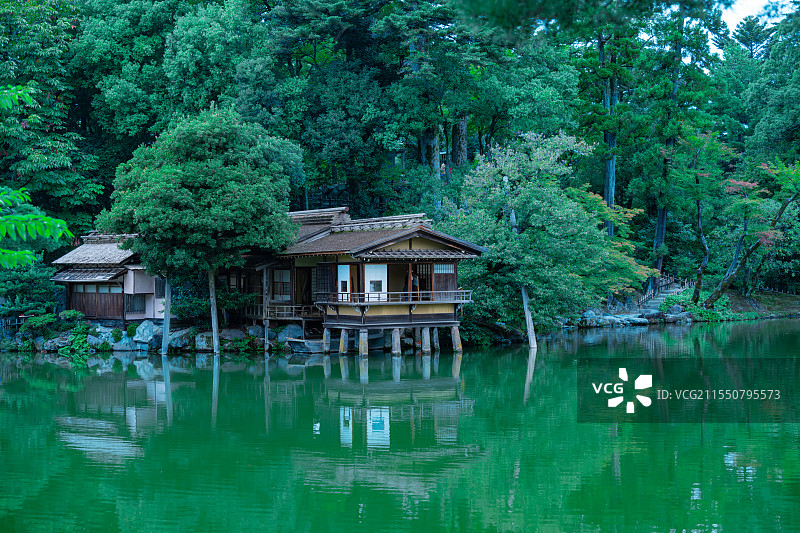 日本石川县金泽市兼六园图片素材