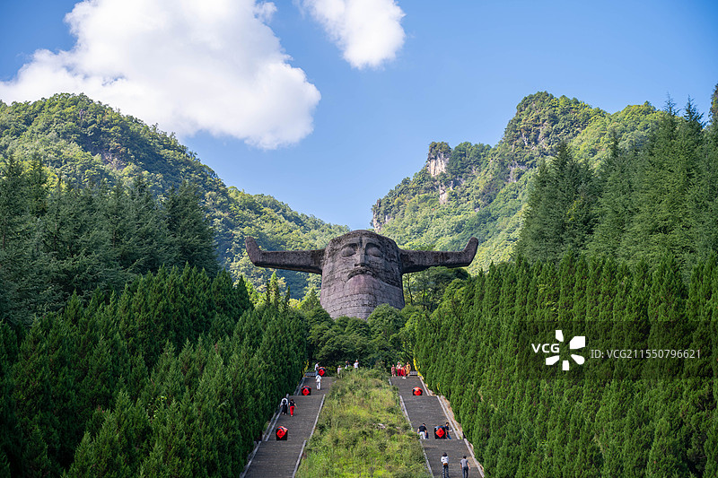 神农坛（翻新前）图片素材