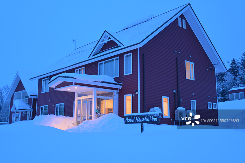 蓝调小屋图片素材