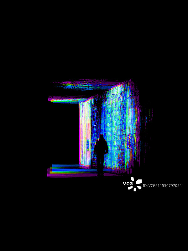 走夜路图片素材