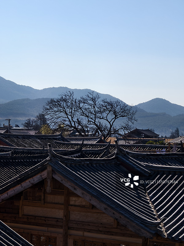 白沙古镇图片素材