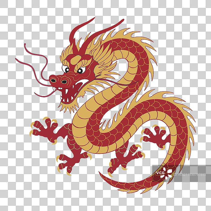 传统中国龙图片素材