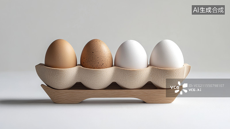 【AI数字艺术】鸡蛋，3D风格鸡蛋图片素材