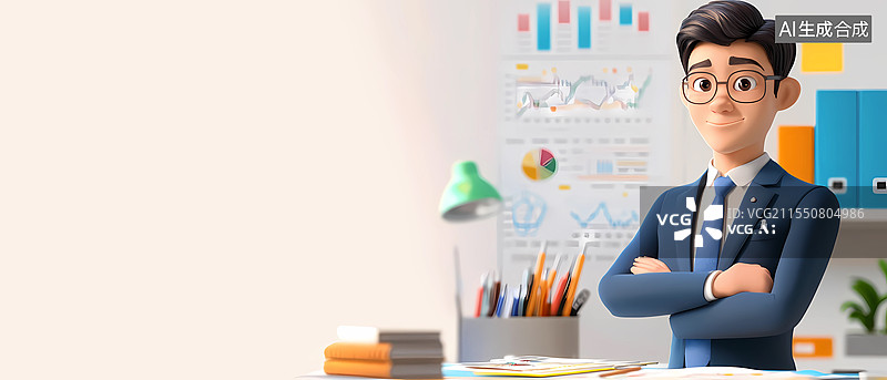 【AI数字艺术】数据驱动的商业洞察图片素材