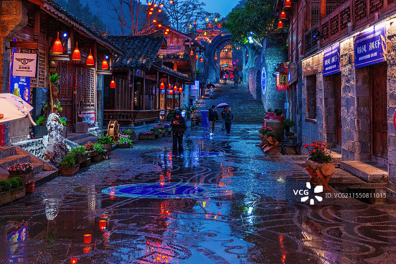 下雨的时候图片素材